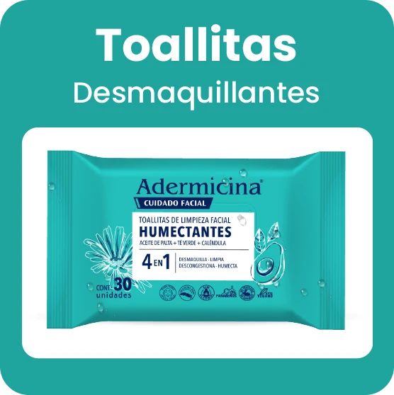 Toallitas desmaquillantes Adermicina